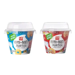 Popular Colorful Printed 100 ml Yogurt Cup pp Iml Labels SOC Waterproof Custom Order