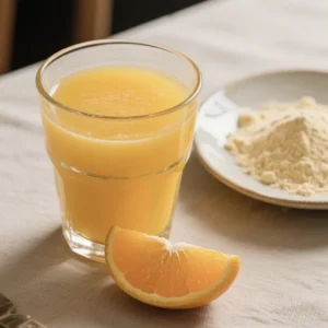 Popular Halal Certified Orange Juice Concentrate Powder Affordable 1kg High Quality Instant Orange Juice Powder
