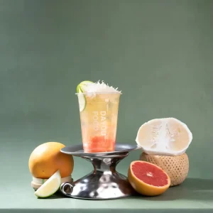 Portable 1kg Bagged Double Grapefruit Juice Beverage with Halal Certification Factory for Bubble Tea Dessert Shops