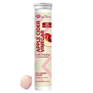 Portable Daily Apple Cider Vinegar Nutrient Tablets Selected Natural Fruit Extracts Easy to Carry for On-the-go Use
