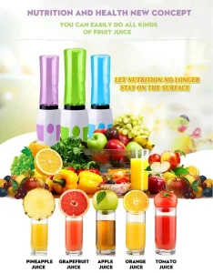 Portable Travel Mini Juice Blender Mixer Cup Sport Milk Shake BlenderJuice Blender Mixer CupJuice Blender Mixer Bottle