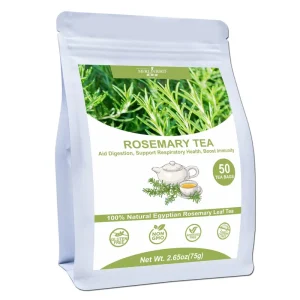 Premium Fresh Natural Spice Herbs Rosemary Leaves Chinese Organic Slimming Health Tea Bulk Bag Customize Bagged Packing