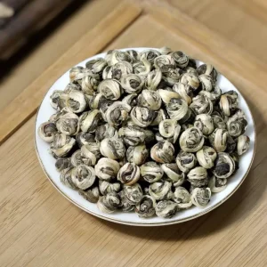 Premium Fujian Jasmine Pearl Tea Traditional Jasmine Flowers Scented Tea Small Dragon Ball Jasmine Green Tea Loose Leaf