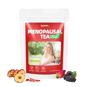 Premium Grade Menopause Relief Tea for Hot Flashes Night Sweats Red Date Longan Rose Herbal Blend Cold Brew Ready Tea Bags