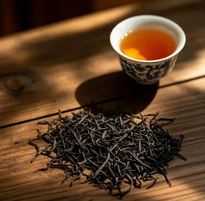 Premium Guizhou Black Tea Early Spring Harvest Factory One Bud One Leaf Fine Tight Strips Chinese Black Tea