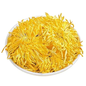 Premium Hand Picked Dried Golden Royal Chrysanthemum Unsulfured Food Grade Dry Flower for Daily Infusion Bubble Tea Blending