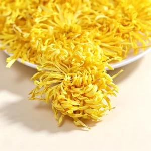 Premium Large Golden Silk Chrysanthemum Loose Herbal Tea Natural Dried Whole Flower Tea Natural Dried Large Flower Herbal Tea