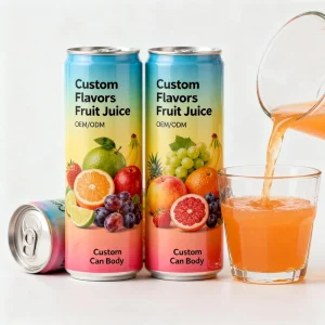 Premium Mixed Fruit Pulp Juice Retort Sterilized 355ml Canned Beverage with High Vitamin C Content