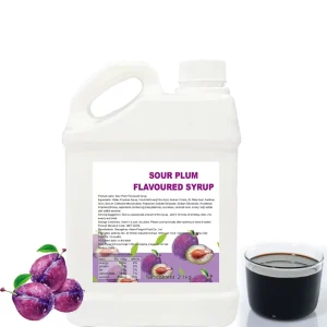 Premium OEM Factory U pick Milk Tea Ingredients Liquid Type 10 Smoked Plum Concentrated Juice 12 Months Shelf Life Mix