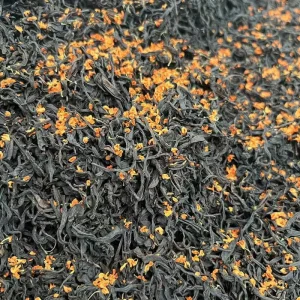 Premium Oolong Osmanthus Tea Fresh Tea Leaves Raw Material Bulk Black Tea