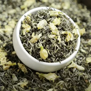 Premium Organic Jasmine Green Tea Slimming High Aroma High Quality Customizable in Bottle