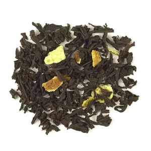 Premium Quality Loose Leaf Lemon Black Tea Lemon Peel With Dianhong Black Tea