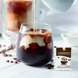 Premium Smooth Taste Instant Coffee Bagged Instant Espresso Black Coffee Powder Convenient for Travel or Camping