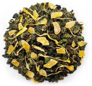 Premium Strong Peach Fragrance Honey Peach Oolong Tea in Loose Blended Peach Flavored Oolong Tea