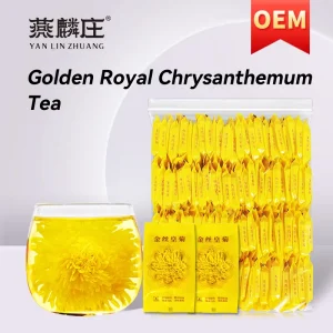 Premium Tea Organic Dried Chrysanthemum Buds Caffeine Free Herbal Tea for Daily Wellness Immune Support Private Label