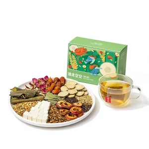 Premium Winter Melon Lotus Leaf Cassia Seed Hawthorn Tea Detox Cleanse Herbal Tea 14 Bags Organic for Weight Management