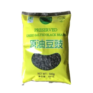 Preserved Fermented Soybean Juice Dried Salted Black Beans 500g