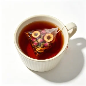 Private Label 100% Botanical Tea Refreshing Smoked Plum 40g Rose Hawthorn Herbal Detox Tea Bag for Slimming Hydration