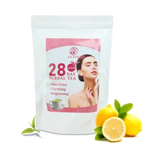 Private Label 28 Days Glow Healthy Skin Tea Chinese Herbal Natural Skin Whitening Tea Anti Aging Lightening Tea