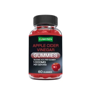 Private Label Apple Cider Vinegar Gummies Pomegranate and Beetroot Juice Powder Supports Weight Loss Gummies Apple Cider Vinegar