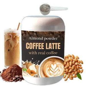 Private Label Arabica Coffee With Almond Milk Latte High Grade Instant Coffee Powder Coffee Drinks