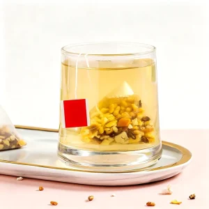 Private Label Blended Herbal Tea 28 Days Detox Si Shen Tang Yam Coix Seed Barley 100g 10 Bags Spleen Health Dampness Relief