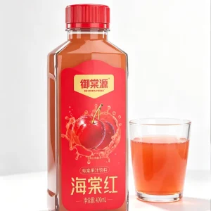 Private Label Crab Apple Flavored Puree NFC Juice HALAL Certified Bulk Box Factory Direct Price 400ml