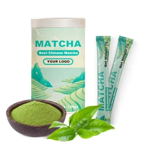 Private Label Factory Supply Free Sample Organic Matcha Instant Green Tea Powder