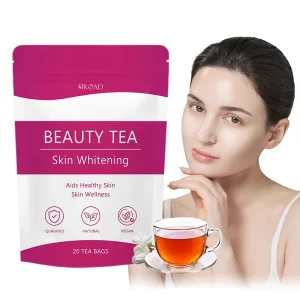 Private Label Herbal Anti Aging Lightening Whitening Tea Bag Natural Skin Care Glowing Beauty Glow Tea Health Supplement