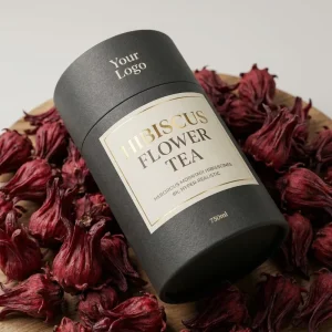 Private Label OEM Natural 100% Healthy Hibiscus Tea Loose Leaf Tea Raw Tea Bagged Tea Bottled Tea High Quality Roselle Tea