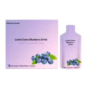 Private Label OEM ODM Customized Eye Care Blueberry Lutein Ester Concentrate Beverage 50ml Fruit Vegetable Drink for Teenagers