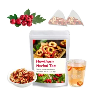 Private Label Organic Hawthorn Fruit Tea Shan Zha Slices Hawthorn Tea