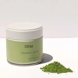 Private Label Premium Organic Ceremonial Grade Matcha Green Tea Powder Bottle Matcha Japan