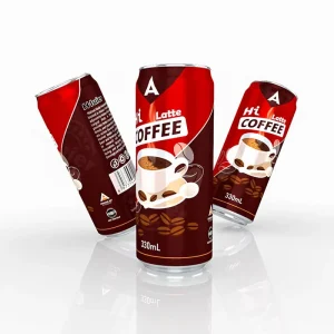 Private Label Ready to Drink Mellow Iced Coffee 250ml 330ml Canned Exotic Slimming Energy Coffee Soft Drinks