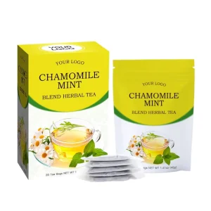 Private Label Relaxing Good Sleep Tea Organic Lemongrass Mint Herbal Tea Chamomile Tea