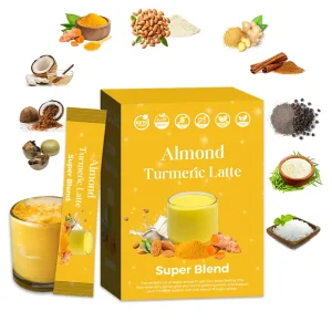 Private Label Spice Instant Latte Coffee Alternative Sugar Free Turmeric Golden Milk Instant Latte