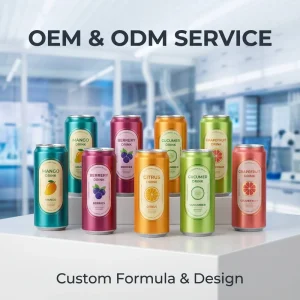 Professional Contract Packer Beverage Custom Canning 250ml 330ml 500ml Carbonated Soft Drinks OEM Private Label Manufacturer