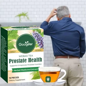 Prostate Health Herbal Tea for Men Saw Palmetto Detox Support Kidney Wellness Tea OEM Private Label Manufacturer