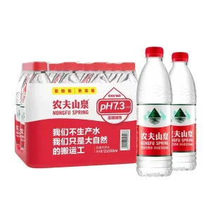 Pure Natural Drinking Water 550ml 12 Bottles Hotel Conference Use Factory Available