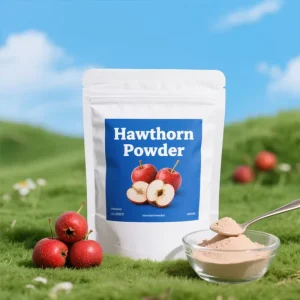 Pure and Natural Hawthorn Fruit Powder for Digestive Customized Label Hawthorn Berries Powder