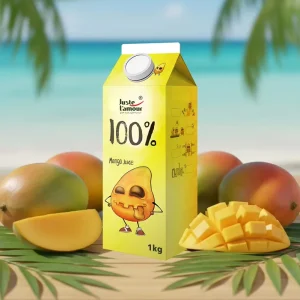 RTD 100% Fruit Juice 1L*12 Boxes 12 Months Shelf Life Mango Juice