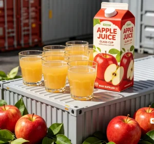 Ready To Ship Drum Fresh Concentrated Apple Juice Natural Apple Aroma Bulk FCL Shipment For International Food Importers