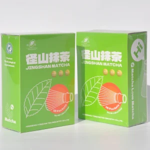 Ready to Ship New Mathca Chinese Green Tea Powder for Lattee Smooth Cake Health Tea High Quality 32g Box