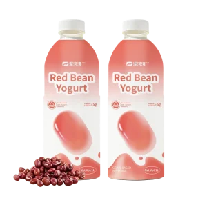 Red Bean Yogurt Beverage OEM Fermented Plant Drink Nutritious Herbal Beverage