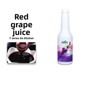 Red Grape Juice Concentrate 950ml Bottle Juicy Grape Sauce 365-Day Shelf Life Mainland China