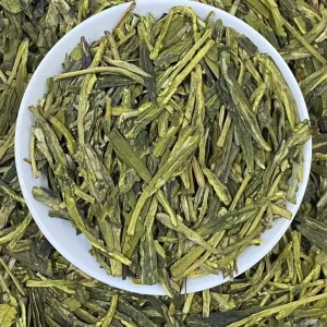 Refined Longjing Green Tea Freshly Processed Chinese Green Tea Bulk