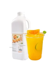 Refreshing Orange Flavor Concentrated Fruit and Vegetable Juice Drink Base for Mixed Beverages Bars Cafes and Home Use