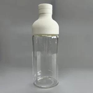 Reusable Cold Extract Beverage Container L Glass Water Bottles 400 500ml Leakproof Lid Modern Art Unique for Juice