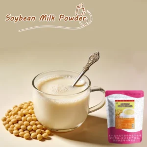 Rich Soybean Flavor 1kg Bag Packing Halal Certified Soybean Milk Powder for Commercial Use