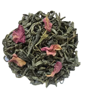 Rose Green Tea With Good Rose Flavor And High Quality
